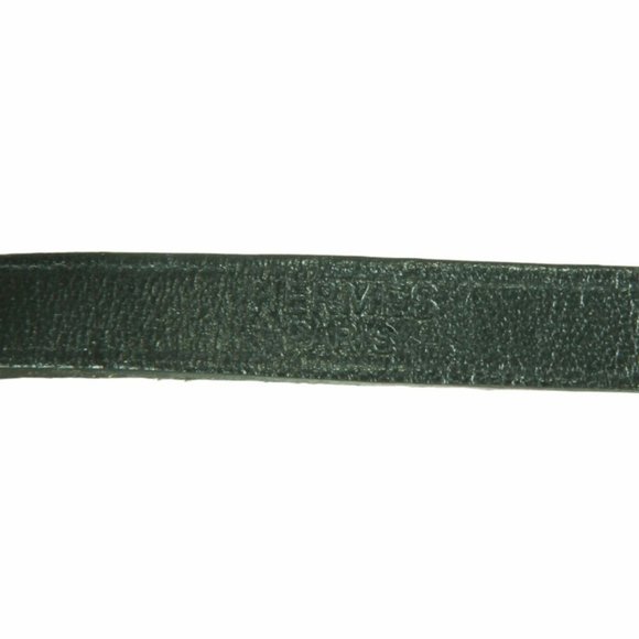 Hermes black leather belt or bracelet - Picture 7 of 7